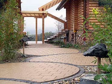 specially arranged path of cubes